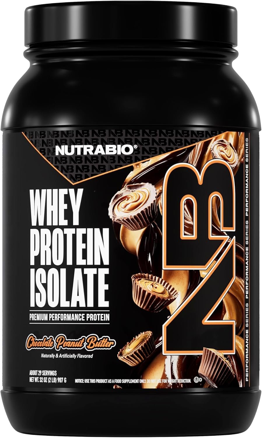NutraBio 100% Whey Protein Isolate