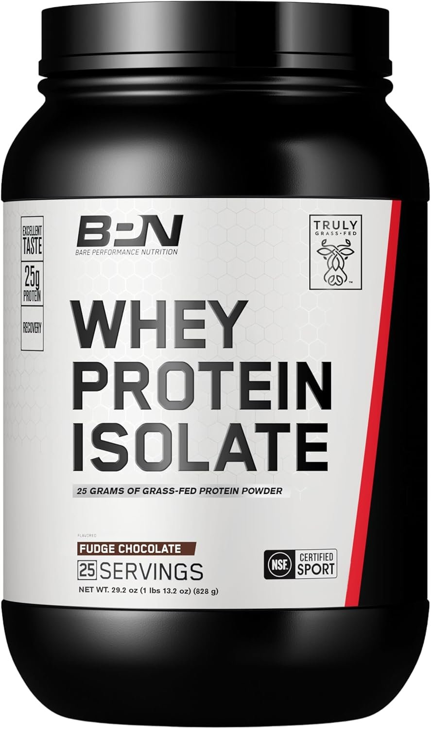 Bare Performance Nutrition Whey Isolate— best grass fed whey protein
