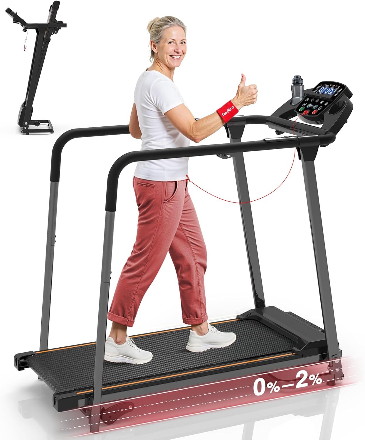 Redliro 300lbs Treadmill for Seniors