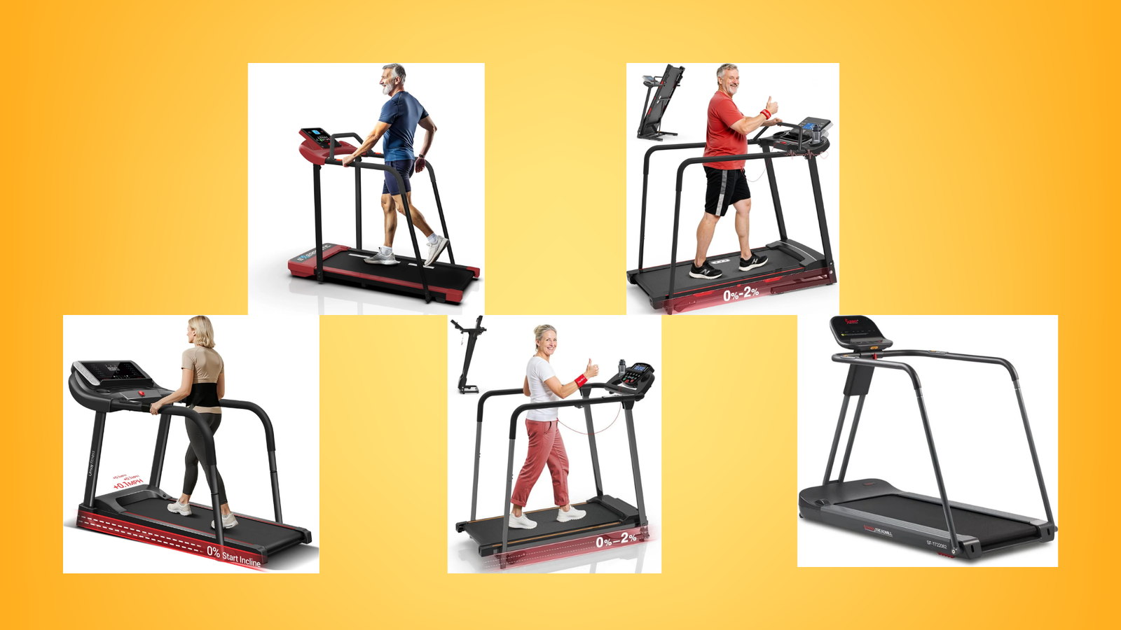 Best Treadmills with Handrails for Seniors