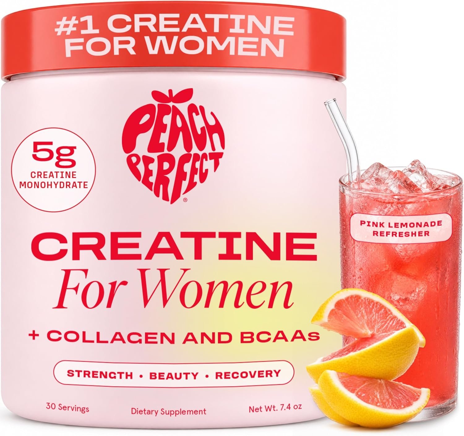 Peach Perfect Creatine for Women - Does Creatine Make You Bloated