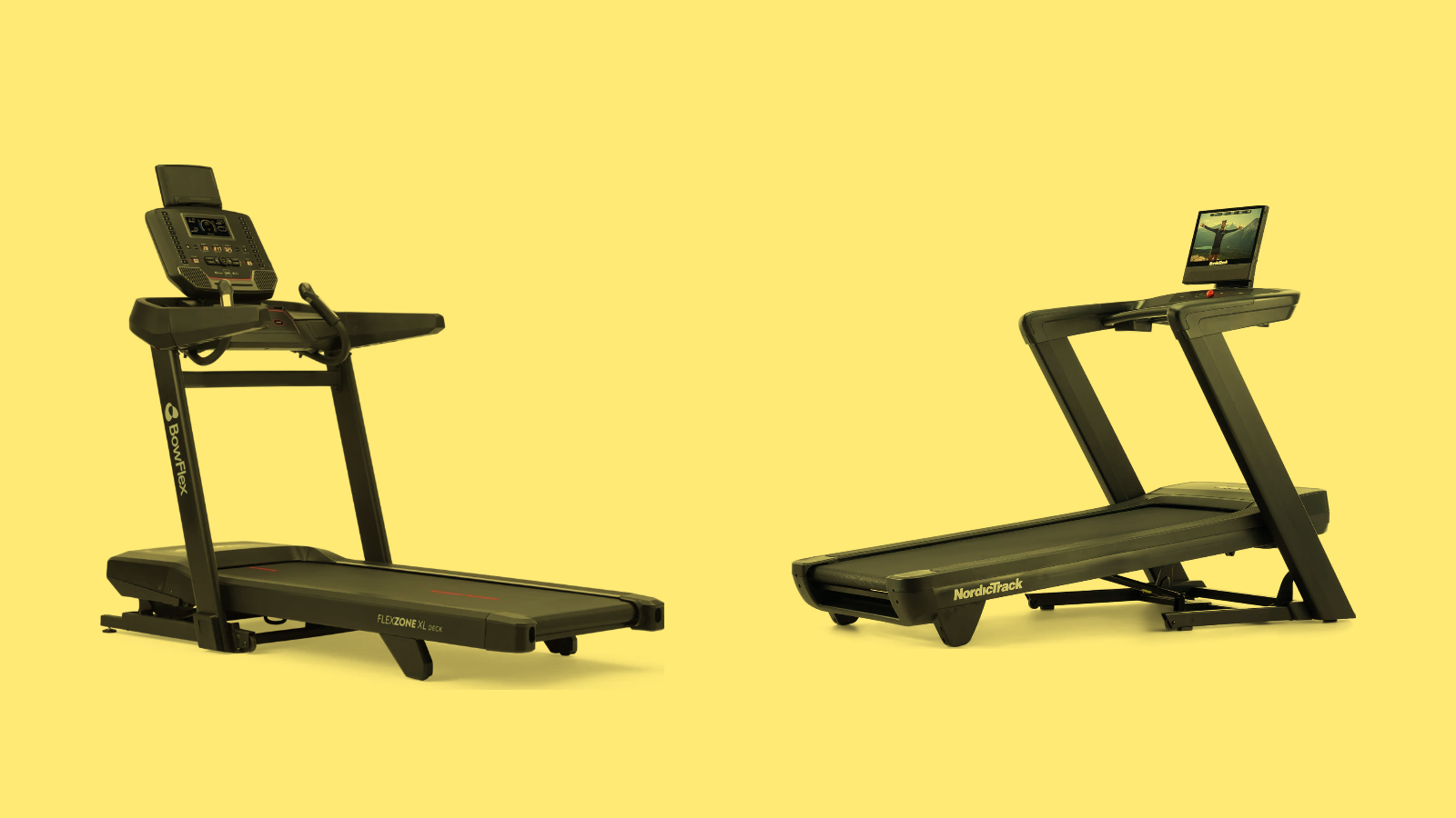 BowFlex vs NordicTrack treadmill comparison: BowFlex T9 and NordicTrack Commercial 1750