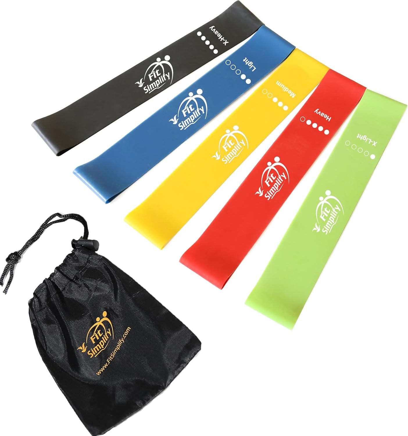 Fit Simplify Resistance Loop Exercise Bands - Best Resistance Bands for Seniors