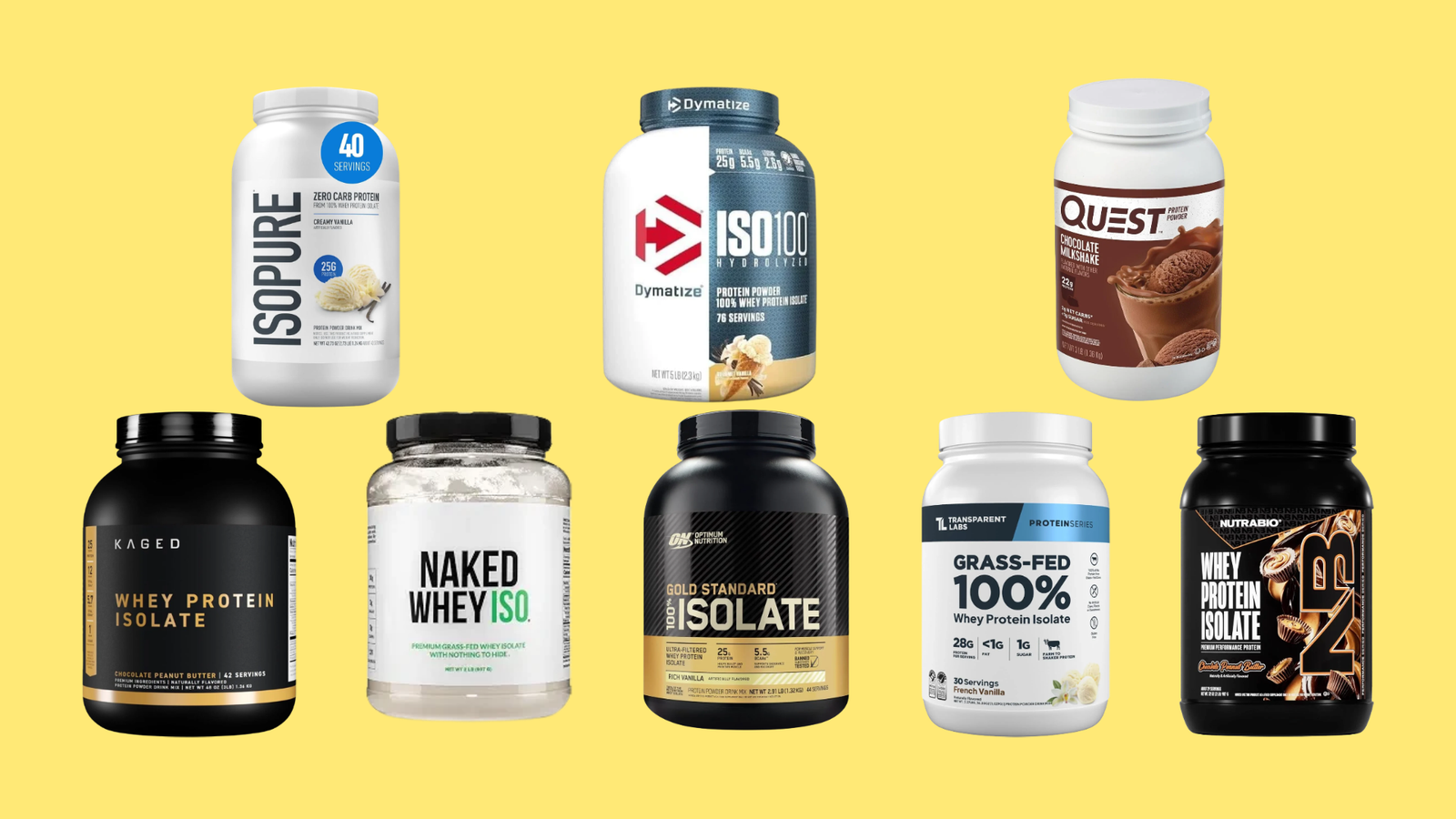 Low carb protein powders
