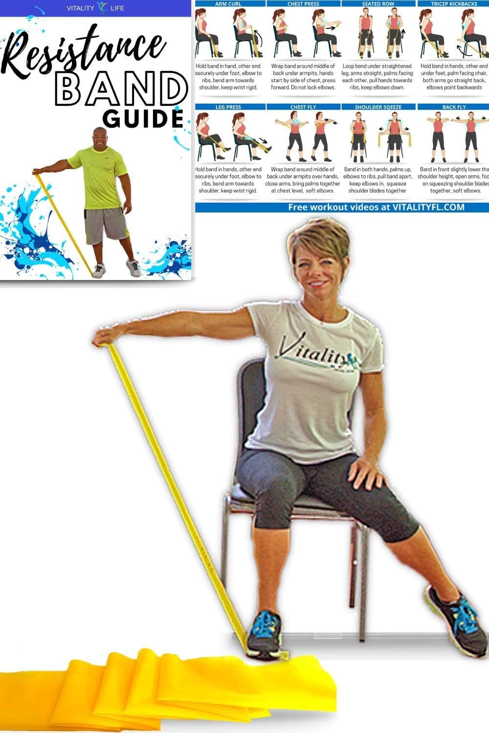 Vitality 4 Life Senior Band - Best Resistance Bands for Seniors